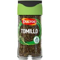 Tomillo entero para sazonar DUCROS, frasco 11 g