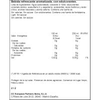 Refresco de cola light COCA COLA, botella 2 litros