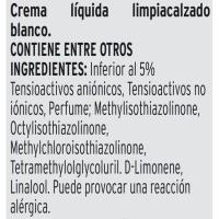 Crema líquida blanca para calzado EROSKI, aplicador 1 ud.