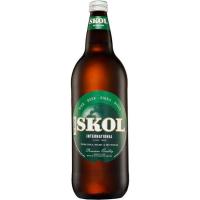 Cerveza SKOL, botella 1 litro