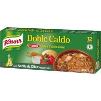 Caldo de carne KNORR Starlux, 12 pastillas, caja 120 g