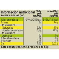 Atún claro en aceite de oliva EROSKI, pack 3x80 g