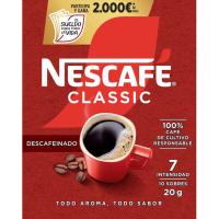 Café soluble descafeinado NESCAFÉ, caja 10 sobres