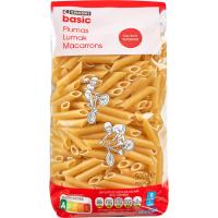 Macarrones EROSKI basic, paquete 500 g