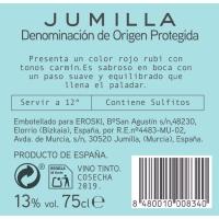 Vino Tinto Jumilla CAÑADOR, botella 75 cl