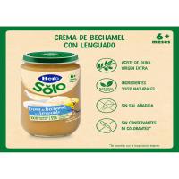 Tarrito de lenguado-bechamel HERO, tarro 235 g 