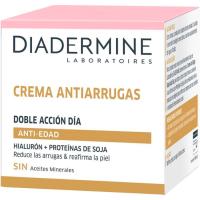 Crema antiarrugas doble acción día DIADERMINE, tarro 50 ml