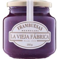 Mermelada de frambuesa LA VIEJA FABRICA, frasco 350 g 
