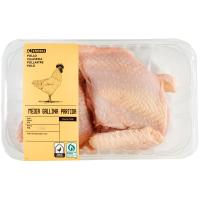 Media gallina partida EROSKI, bandeja al peso aprox. 400 g