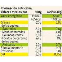Galleta salada mini cracker EROSKI, bote 350 g