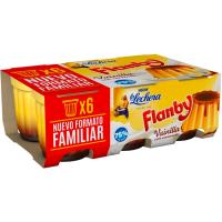 Flanby de vainilla NESTLÉ, pack 6x100 g