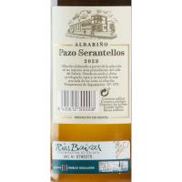 Albariño PAZO SERANTELLOS, botella 75 cl