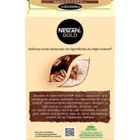 Café capuccino NESCAFÉ Gold, caja 10 sobres