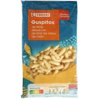 Guspitos de maíz EROSKI, bolsa 80 g