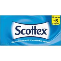 Faciales 3 capas SCOTTEX, caja 70 uds