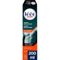 Crema gel depilatoria para hombre VEET, tubo 200 ml Crema gel depilatoria para hombre VEET, tubo 200 ml