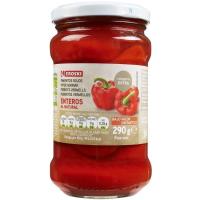 Pimiento rojo entero EROSKI, frasco 190 g