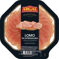 Plato de lomo curado ARGAL, bandeja 100 g