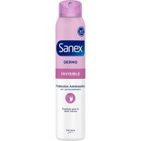 Desodorante para mujer dermo invisible SANEX, spray 200 ml