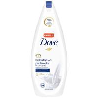 Gel de ducha hidratante DOVE, bote 750 ml