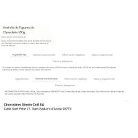 Figuritas de chocolate SIMON COLL, bolsa 150 g