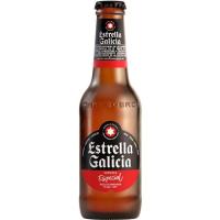 Cerveza especial ESTRELLA GALICIA, pack botellín 12x25 cl