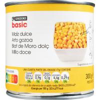 Maíz dulce EROSKI BASIC, lata 285 g