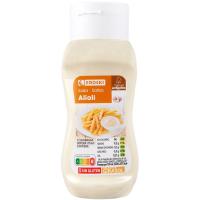 Salsa alioli EROSKI, bote 300 ml