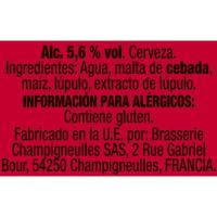 Cerveza especial AURUM, lata 33 cl