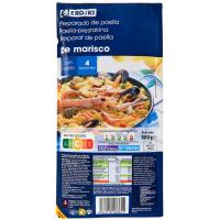 Preparado para paella de marisco EROSKI, bandeja 500 g