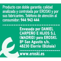 Sal marina gruesa EROSKI BASIC, paquete 1 kg