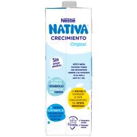 Leche creci.sin azucar original junior 1+ NESTLÉ, brik 1 litro