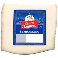 Queso semicurado mezcla G. BAQUERO, cuña 405 g