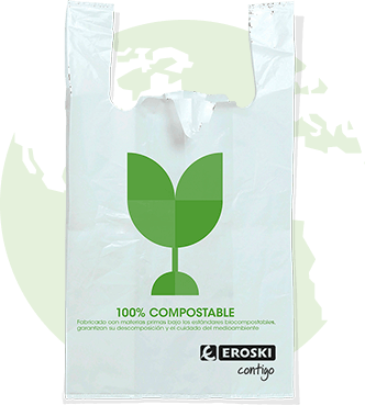 Bolsa compostable